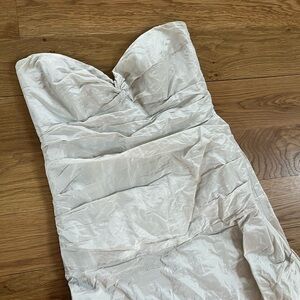 Designer vintage Nicole Miller wedding gown